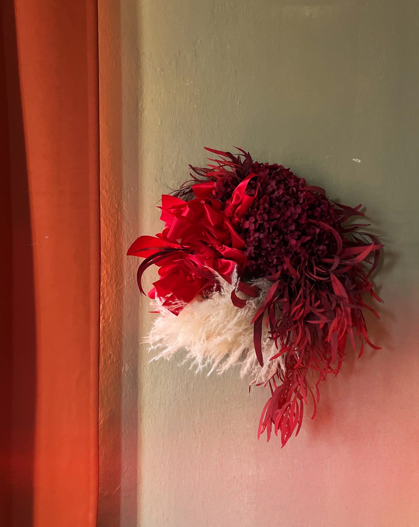 Red Velvet Wreath