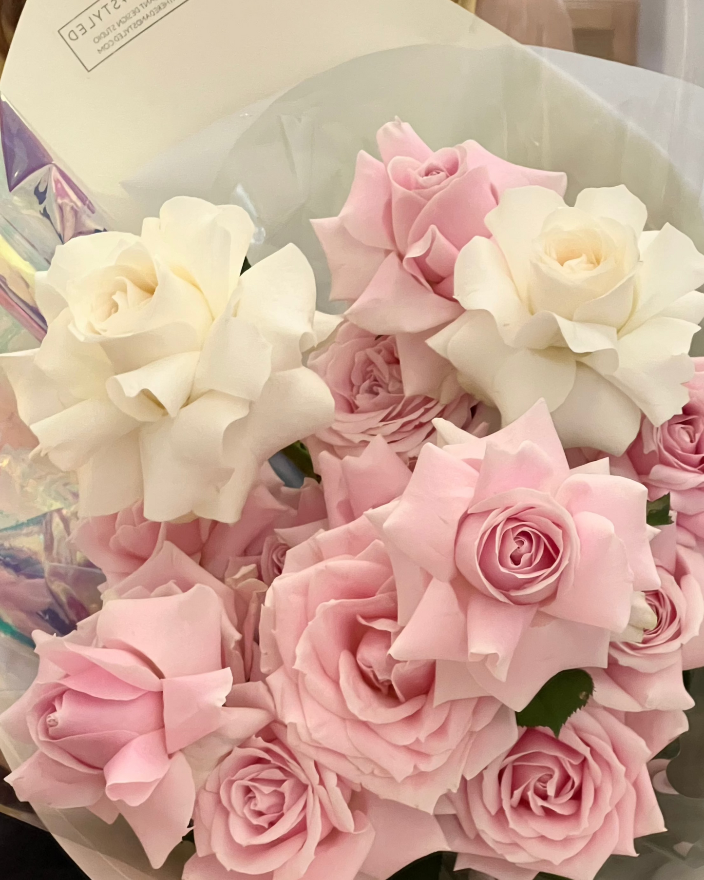 Pastel Roses En Masse