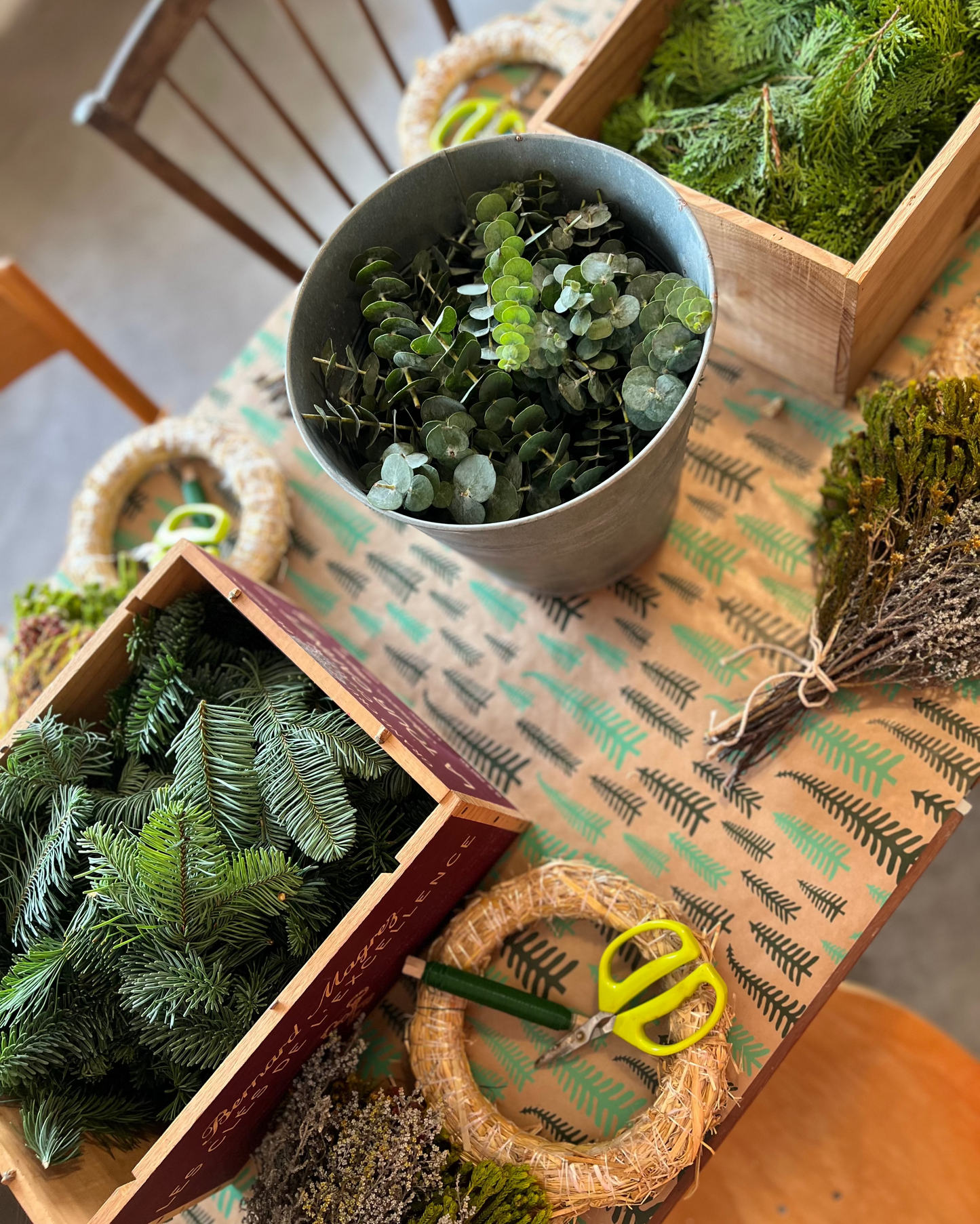 Workshop: Fresh Christmas Wreath (30 November)