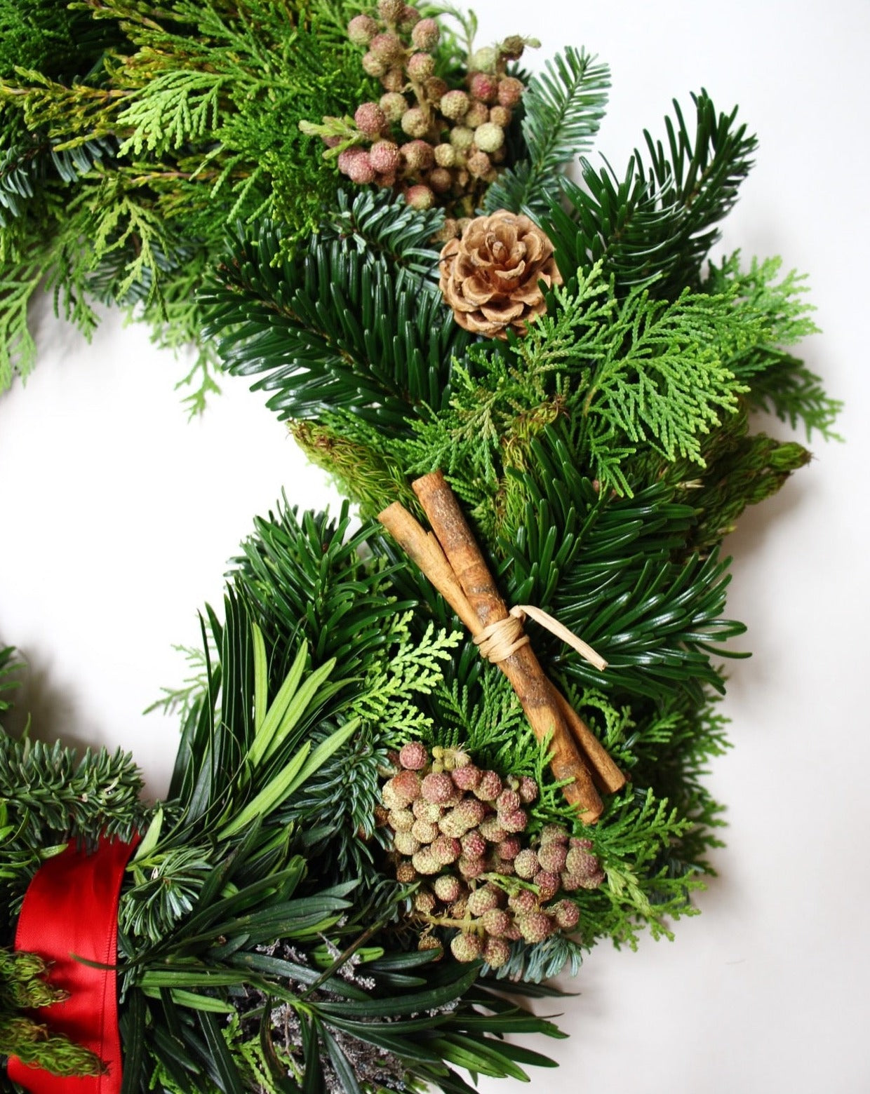 ! SOLD OUT ! Fresh Christmas Wreath