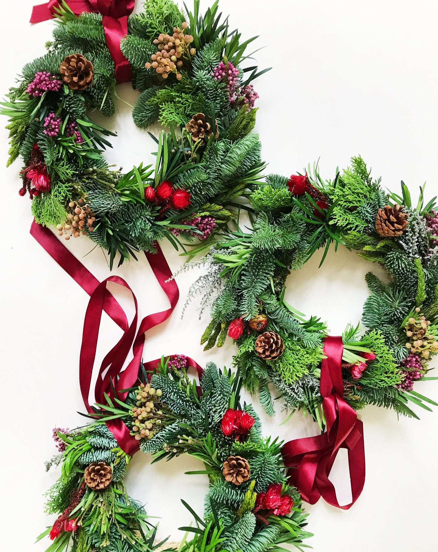 ! SOLD OUT ! Fresh Christmas Wreath