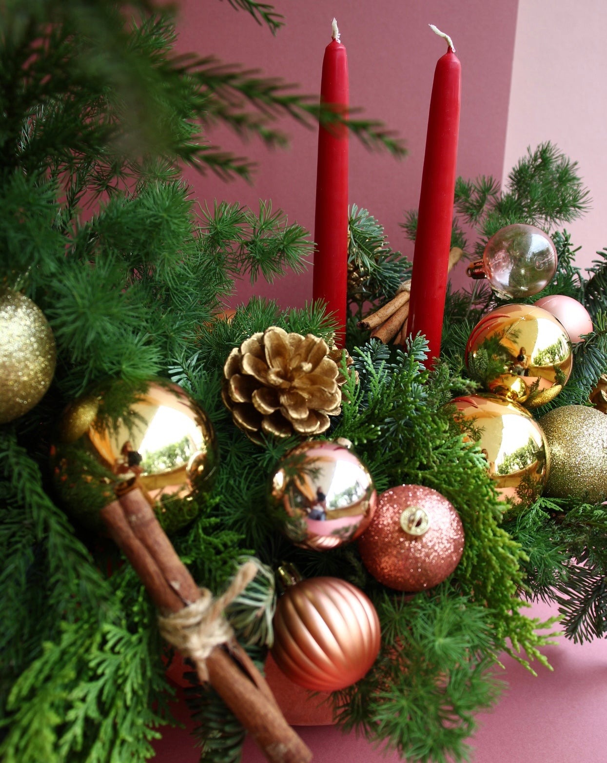 Christmas Pudding Centrepiece
