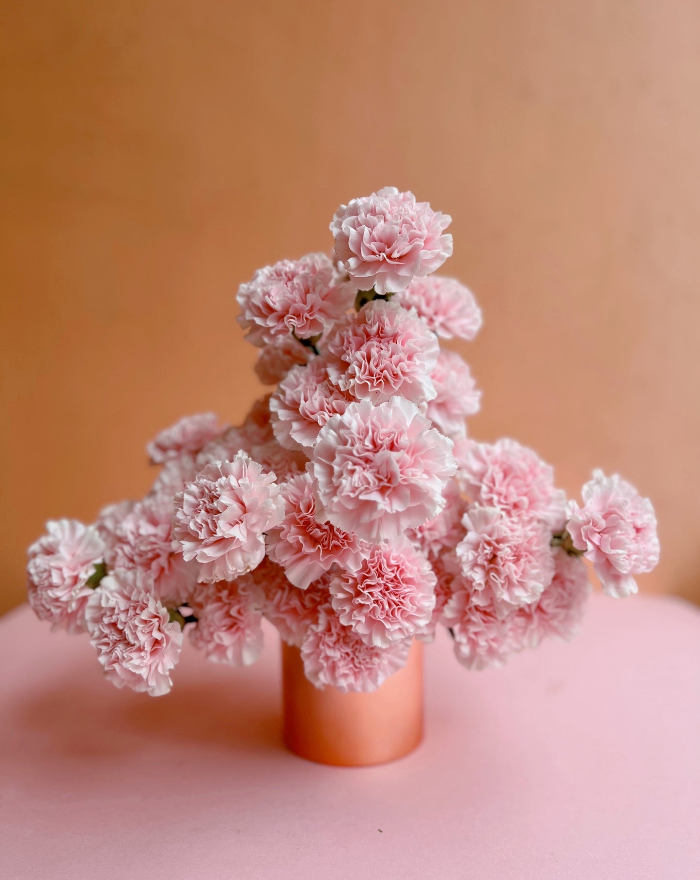 Carnation Cluster Centrepiece