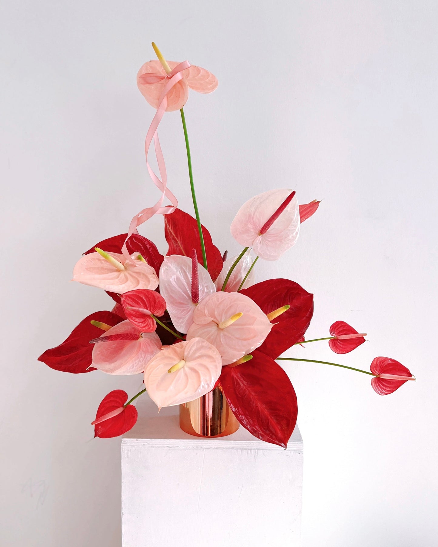 Anthurium Cluster Centrepiece