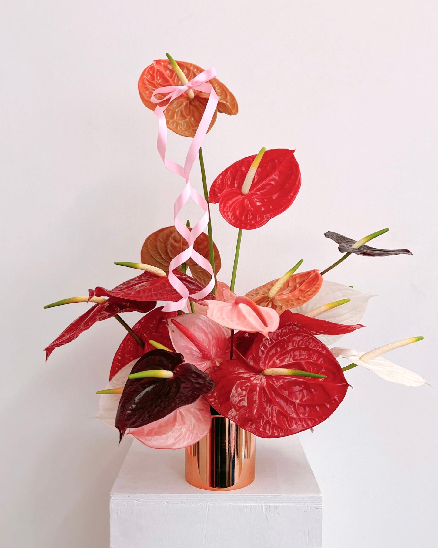 Anthurium Cluster Centrepiece