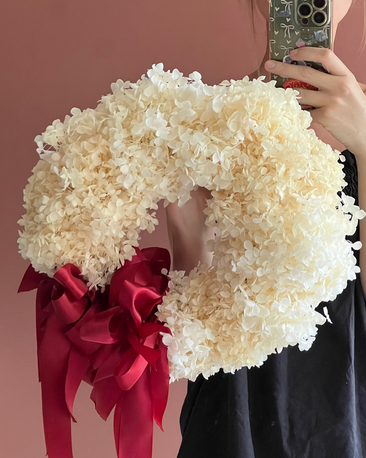 White Christmas - Preserved Wreath