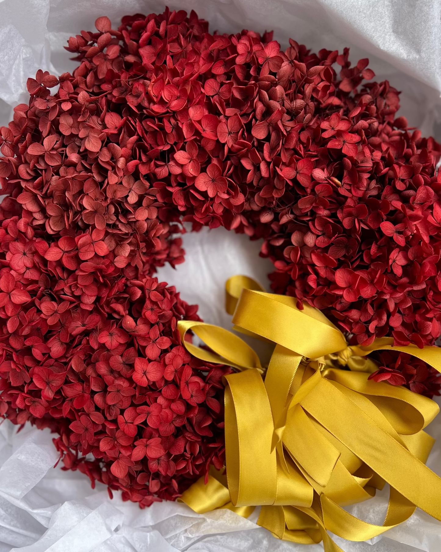 Red Christmas - Preserved Wreath