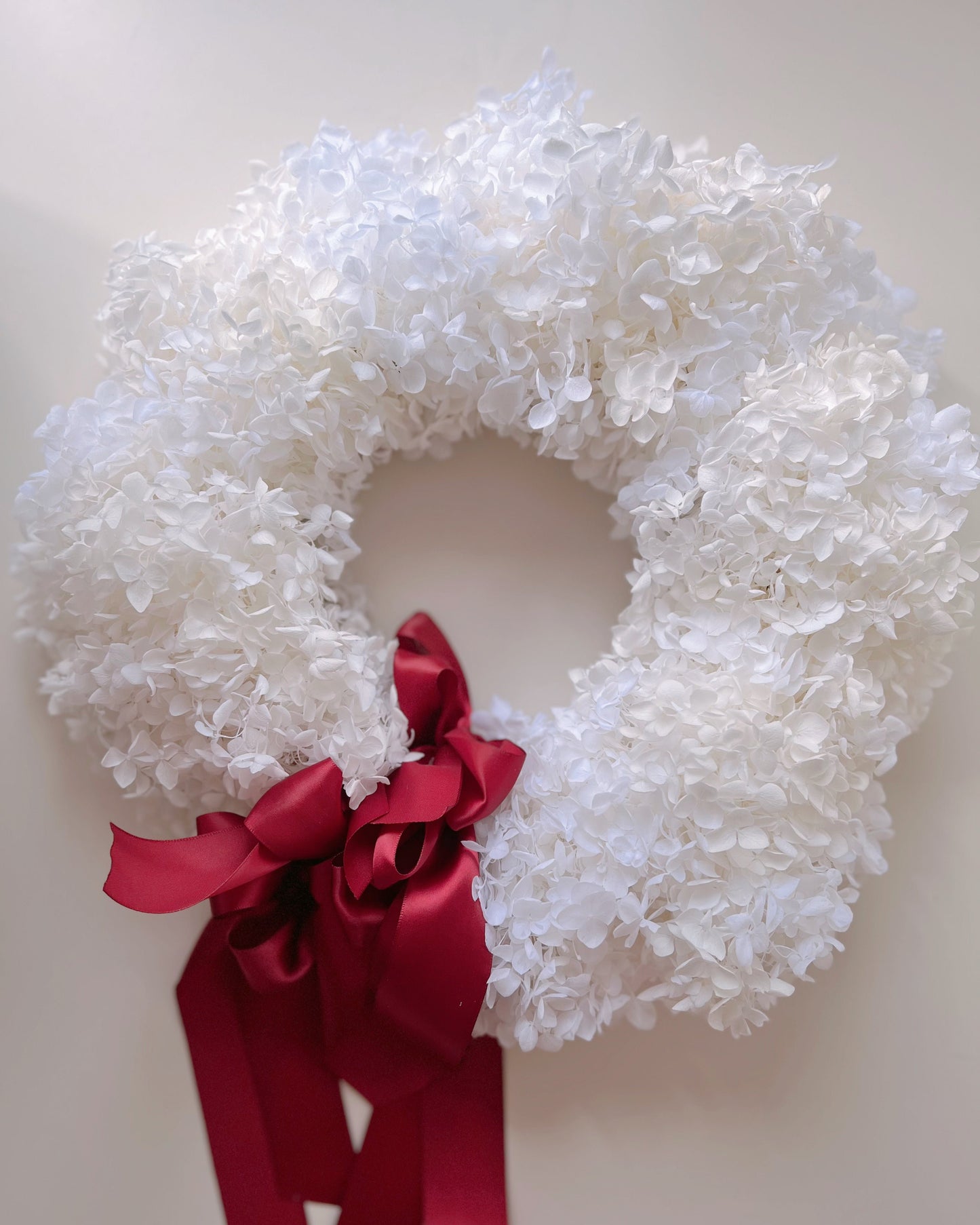 White Christmas - Preserved Wreath