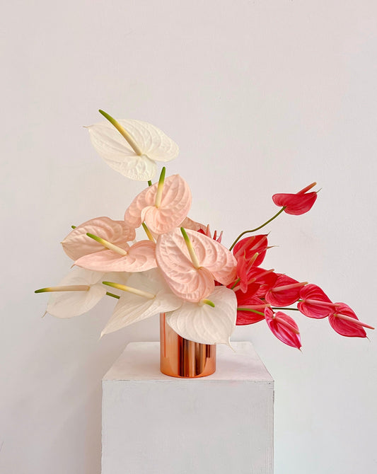 Anthurium Cluster Centrepiece