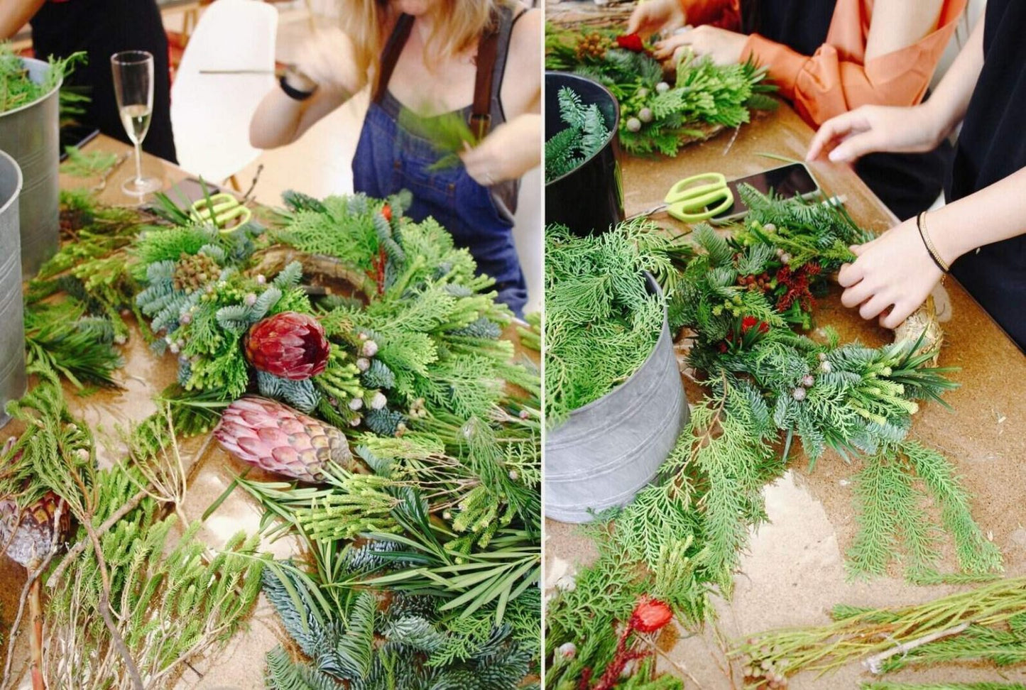 ! SOLD OUT ! Workshop: Fresh Christmas Wreath (16 December)