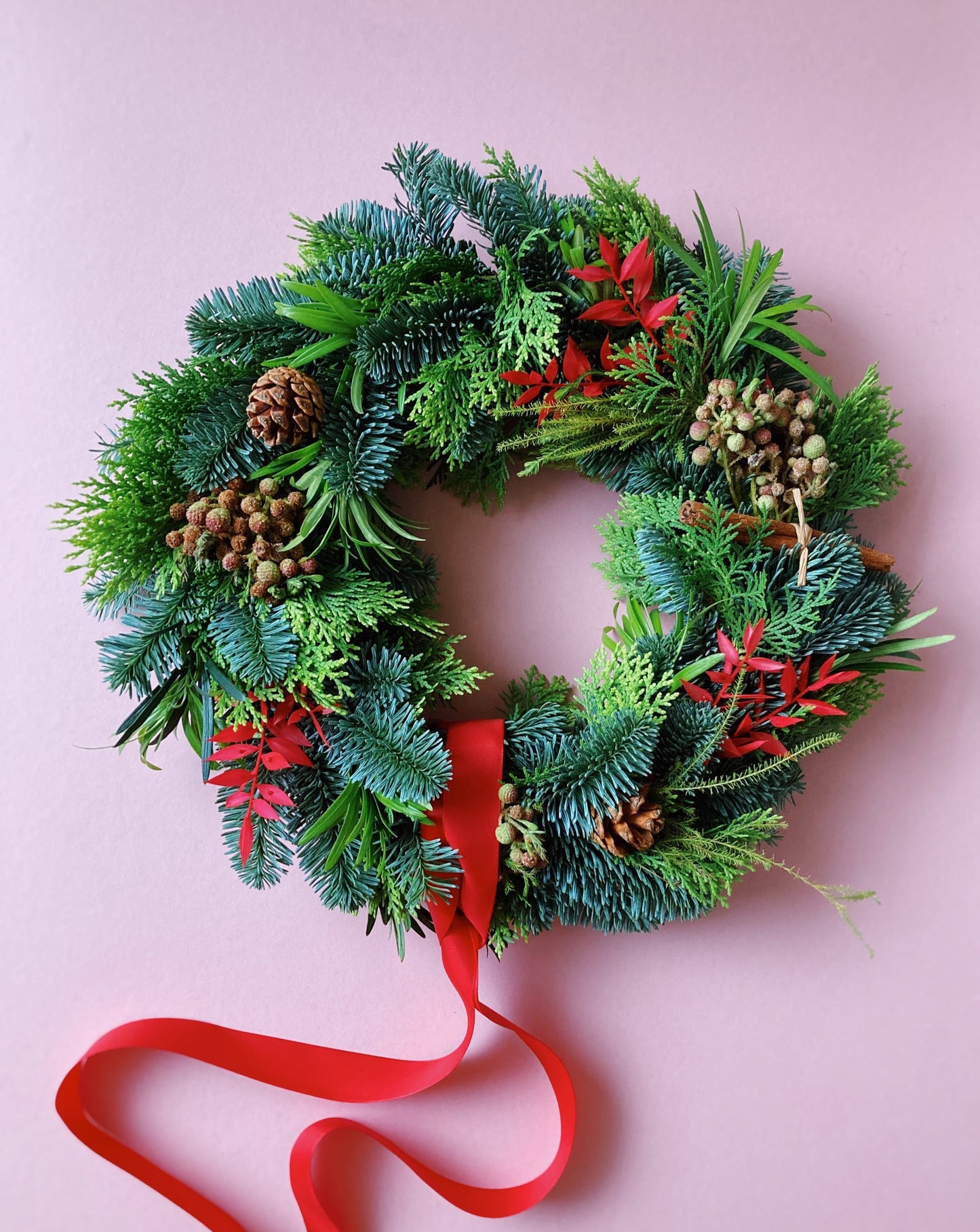 ! SOLD OUT ! Fresh Christmas Wreath