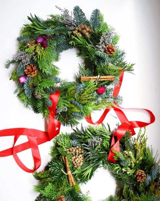 ! SOLD OUT ! Fresh Christmas Wreath