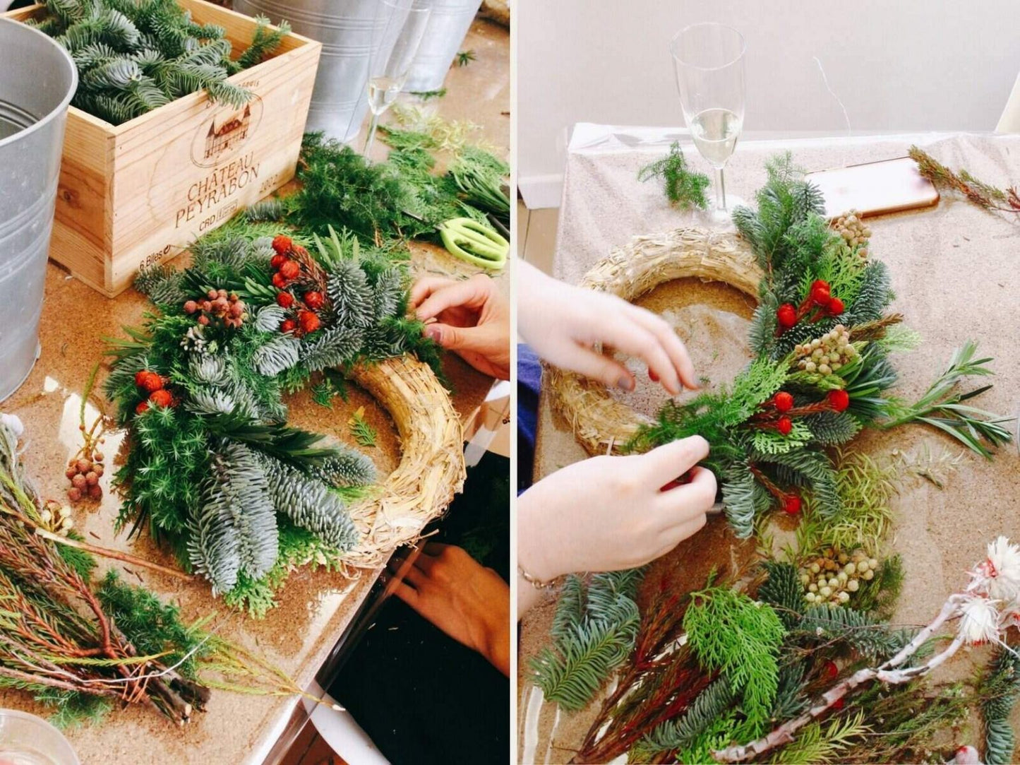 ! SOLD OUT ! Workshop: Fresh Christmas Wreath (9 December)